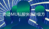 奇迹MU私服快速升级方法让你轻松实现等级飞跃